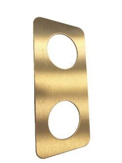 COVER PLATE ABLOY 4190 BRASS