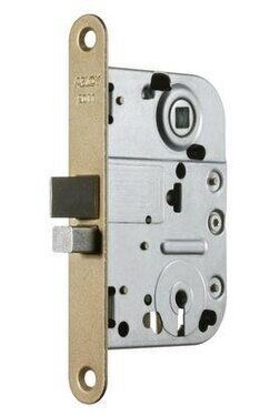 MORTISE LOCK ABLOY 2011 LIGHT BROWN PAINTED