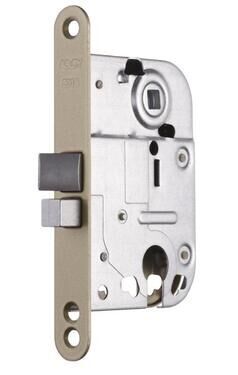 MORTISE LOCK ABLOY 2018 LIGHT BROWN PAINTED EI15